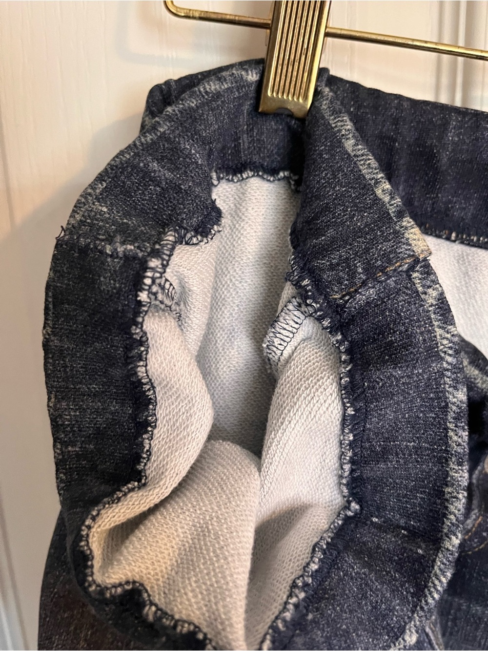 Rag & Bone Miramar French Terry Cotton Sweatpant Illusion Jeans Size Large - Picture 14 of 16